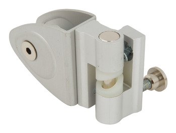 Butt Hinge Rise and Fall Challenger Satin anodised aluminium finish 980.07.005