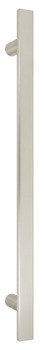 Pull Handle Bolt Through Fixing 316 Stainless Steel Flat Section Hole centres 300 mm polished stainless steel 903.07.071
