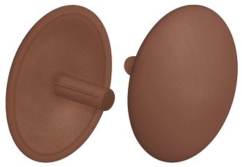 Cover Caps D12.0mm PZ3 Phillips Plastic Brown 045.01.106