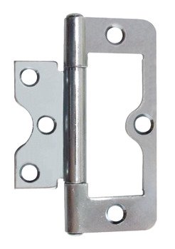 Flush Hinge 75x25mm LD Inset M.Steel EB 351.95.567