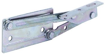 Bench Seat Hinge Steel Blue Zinc Glv 643.01.500