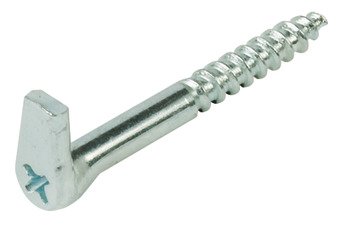 Screw Hook with Cross Slot Hook length 80 mm thread Ø 5.8 mm 057.05.908