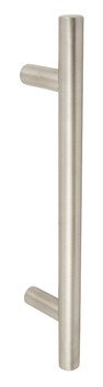 Pull Handle Bolt Through Fixing 304 Stainless Steel Guardsman H Length 400 mm hole centres 300 mm satin 903.07.190