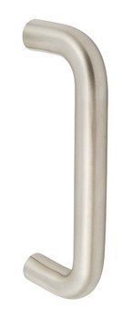Pull Handle Bolt Through Fixing 304 Stainless Steel D Shaped Hole centres 150 mm satin 903.07.210