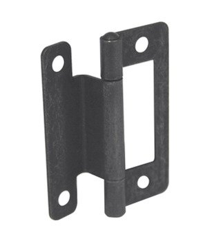 Flush Hinge Cranked Length 50 mm Steel Ideal for caravans and mobile homes Florentine bronzed 351.95.147