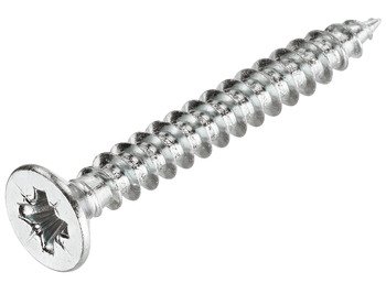 Hospa Chipboard Screw, Countersunk Head, PZ, Fully Threaded, Galvanized, 3 x 35 mm 015.31.595
