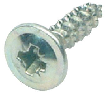 Spax Screw, Flange Head, PZ, Fully Threaded, 4.0 x 30 mm 018.40.915