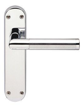 Mitred Lever Hdls/Plt Latch Brass P/SC 901.99.872