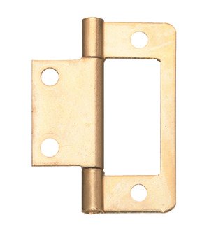 Flush Hinge for Inset Doors Length 40 mm Steel With fixed pin Zinc plated 351.95.905