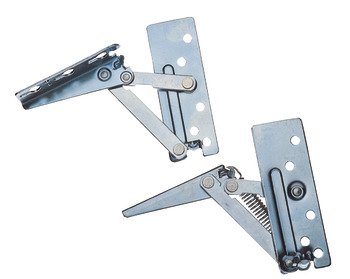 Flap Hinge Swing Up Sprung Right Hand or Both Sides Steel Sprung both sides force 2x 180 N 504.43-0004 504.43.990