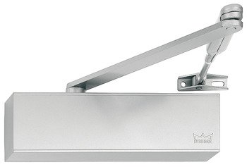 Door Closer Overhead Medium Duty TS 71 Dorma Standard installation on pull side overhead installation on push side Silver 931.07.709