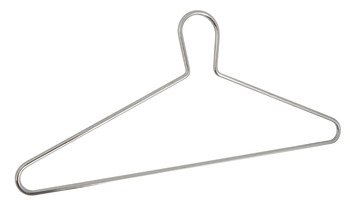 Anti Theft Wire Coat Hanger Steel Black Epoxy 842.38.300