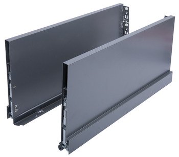 NPS Drawer Sides 250/450mm Silver 1pr 558.81.964
