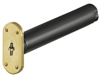 Door Closer Concealed Jamb Brass and Mild Steel Perko For light to medium use applications Polished brass 931.90.418