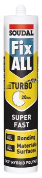 Soudal FixAll Turbo Sealant 290ml Grey 003.50.481