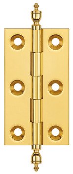 Butt Hinge Urn Finial 63x35mm Brs Polished 354.43.831