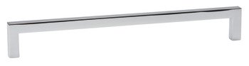 U Pull Handle Zinc Alloy Polished Chrome 28.5x320mm Fixing Centres 108.66.286