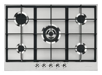 Smeg Cls PX375 Hob Gas 5Z Stainless Steel 536.04.185