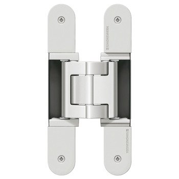 3D Hinge 180° Aluminium Zinc Diecast and Steel Tectus TE 540 3D A8 FR 3-way continuous adjustment Polished brass plated 924.19.128