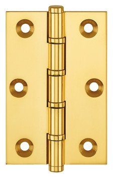 Butt Hinge Ball Bearing 76 x 50 mm Brass Copper plated 926.23.149