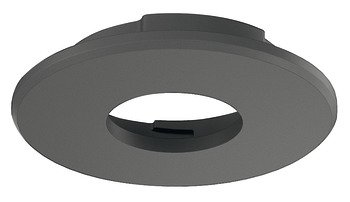 Bezel Recess Mounting for Loox LED 2090 Anthracite round 833.89.226