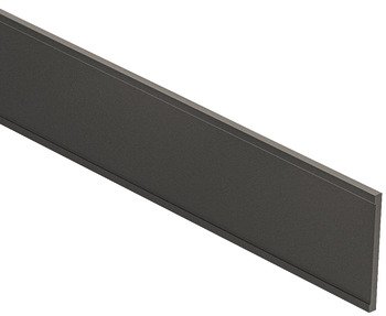 Designer Panel for Pull Out Frame Häfele Dresscode Width B 812 mm for cabinet width 900 mm umber grey RAL 7022 806.35.575