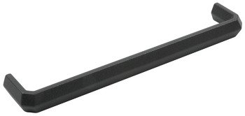 Tarvos Pull Handle Zinc Alloy Graphite 128mm Fixing Centres 113.96.120