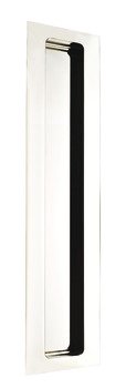 Pull Handle Flush Rectangular Brass Suitable for timber sliding doors Antique brass