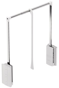 2004 WithRobe Pull Rail 440-610mm Wht/Chrome 805.20.824