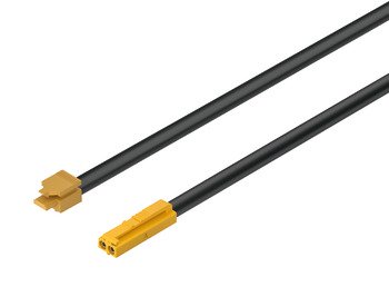 Connecting Lead for Loox5 12 V Modular Lights and Other Consumers With snap-in connector Length 2000 mm 12 V 833.95.788