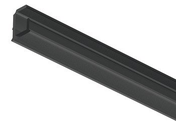 Loox5 1102 Profile Rectangle 5mm 3.0m Plastic OplBlk 833.95.741
