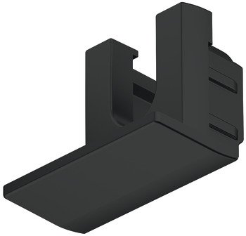 Loox5 1104 Profile Endcaps Rectangle Plastic Black 833.95.769