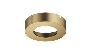 Bezel Surface Mounting for Loox LED 2025 and Loox5 LED 2091/2092/3091/3092 Round Brass coloured 833.72.516