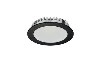 LED Downlight 12 V Ø 65 mm Rated IP20 Loox5 LED 2094 Energy efficiency class: G Black cool white 5000 K 833.72.537