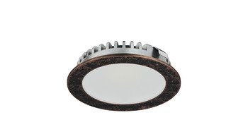 LED Downlight 12 V Ø 65 mm Rated IP20 Loox5 LED 2094 Energy efficiency class: G Bronze coloured cool white 5000 K 833.72.545