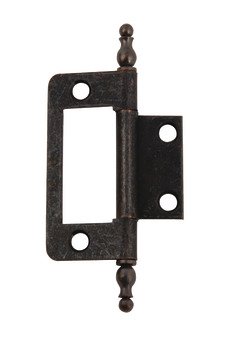 Flush Hinge Finial 50 x 36 x 1 mm Florentine bronzed 351.92.102