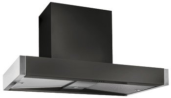 Mercury MHDSC1000AB Slab Chm.Hood S.Black 535.81.461