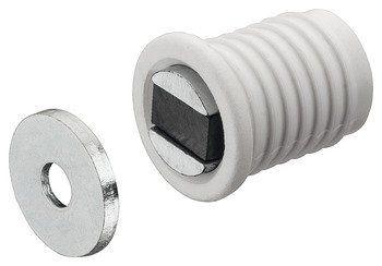 Mortice Magnetic Catch 4.5kg Steel/Plastic Wht 246.19.701