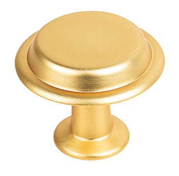 Knob Zinc Alloy Ø 40 mm Land Brushed gold 106.60.308