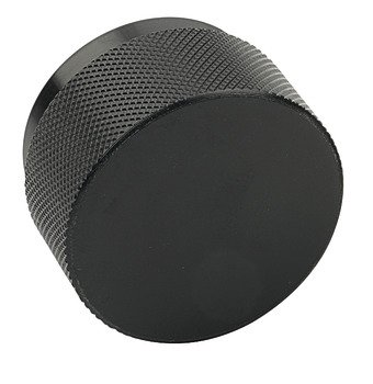 Knob Aluminium Ø 38-50 mm Graf Big Brushed black Ø 50 mm 106.66.103
