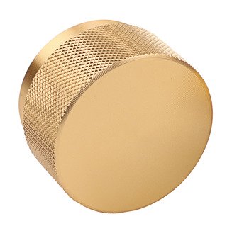Knob Aluminium Ø 38-50 mm Graf Big Brushed brass Ø 50 mm 106.66.104