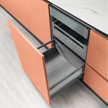 Cross Rail for Internal Drawers Häfele Matrix Box S Length 1100 mm Anthracite 552.72.317