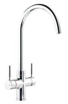 Tap ProPure 4-in-1 Filter with ProBoil 2.1 Litres C-Spout Pronteau Polished chrome - PT1150 569.96.250