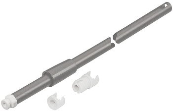 MXP Round Rail Set 400mm Grey/Silver 553.59.903