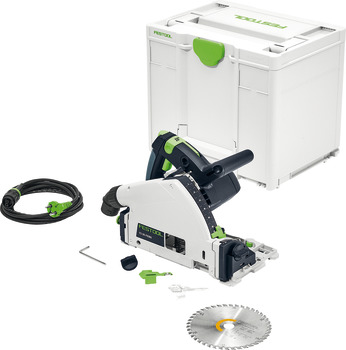 Circular Saw Mains Driven Festool TS 55 FEBQ With guide rail 240V 005.25.370