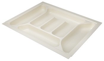 Plastic Cutlery Insert Width 531 mm Cream-white RAL 9001 New number for 556.62-0269 550.24.227