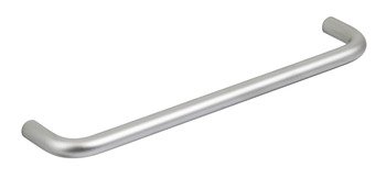 D Pull Handle Steel Aluminium Col D8x28mm 320mm Fixing Centres 106.44.409