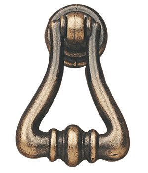 Argenton Drop Pendant Handle Zinc Alloy A.Brs D35mm 118.32.107