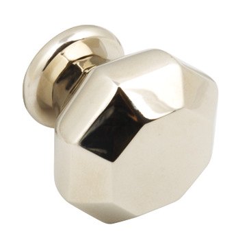 Burbridge Knob Brs Polished Nickel D37x35mm 123.03.710