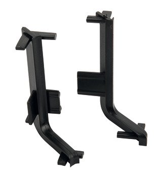 Gola System B+ Profile Conn.Int/Ext Crn Plastic Black 126.37.720